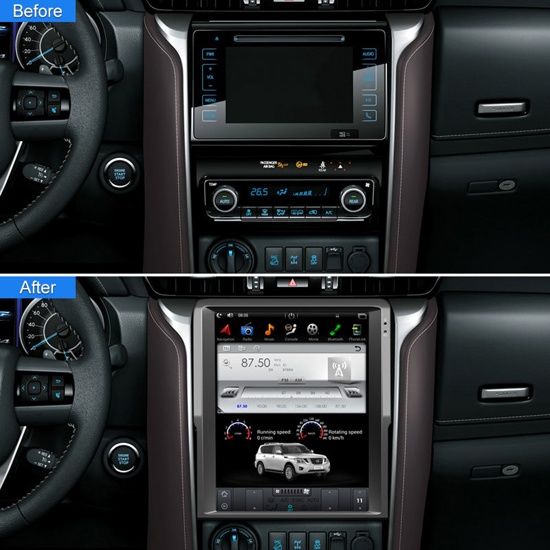 Discover the Superior Technology of a Tesla Screen for Your Toyota Fortuner 2016 Car Radio