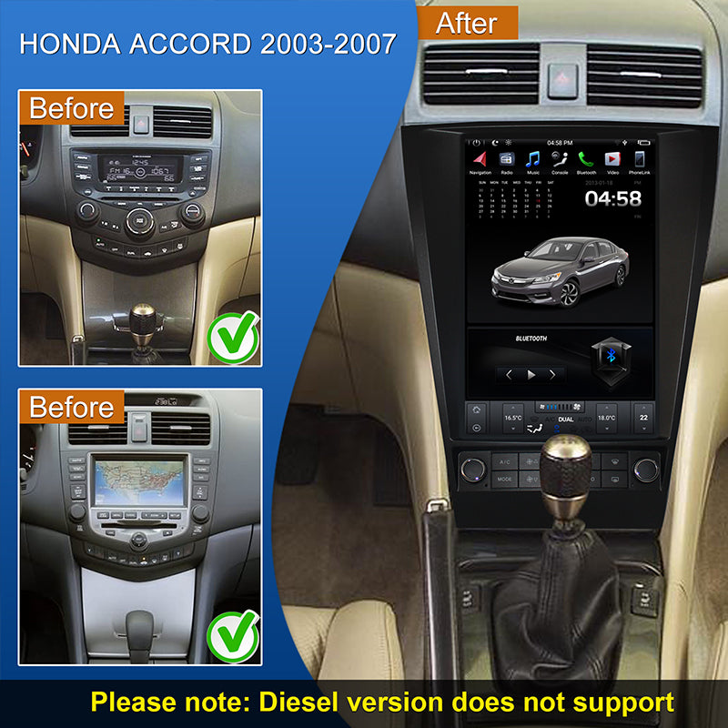 Bringing technology to your Honda Accord: a simple Tesla style screen upgrade