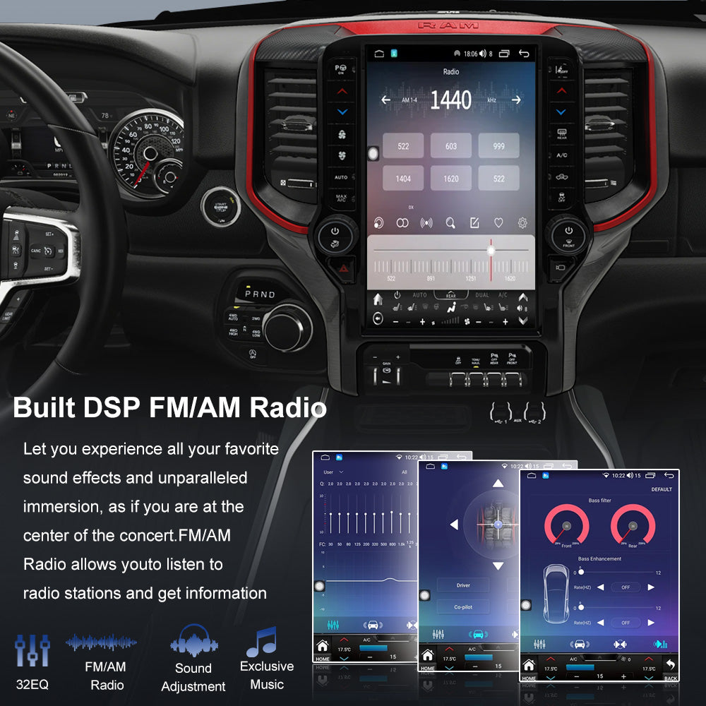 The Science Behind KSPIV Android 13 Car Radio's Performance in Dodge RAM 1500 2500 2019-2022