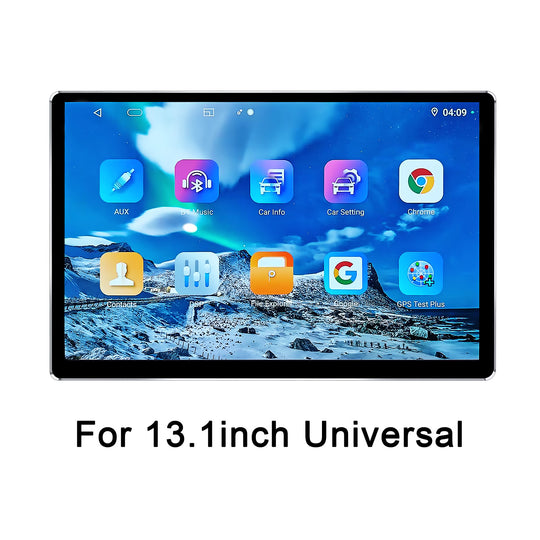 13.1 Inch Touch Screen Universal Car Radio Wireless 4G WiFi Carplay Android Auto Multimedia Player