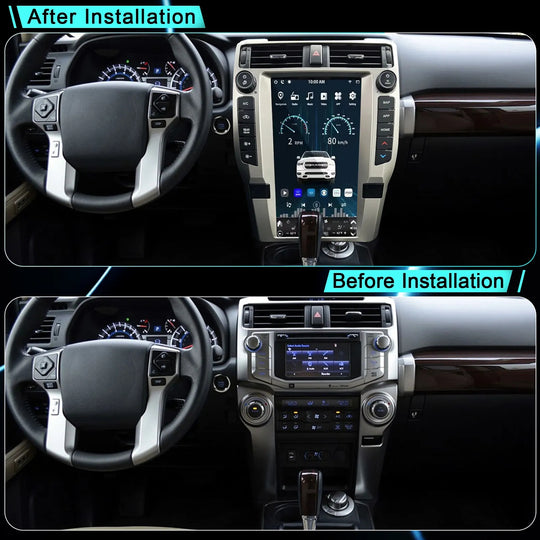 KSPIV 17 Inch Car Radio For Toyota 4Runner 2009-2024 GPS Navigation Carplay Android Auto Headunit