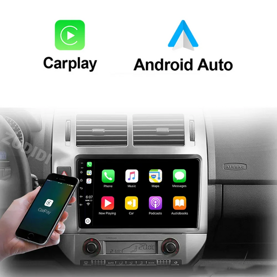 For Volkswagen Polo Mk4 2001 - 2011 Android Car Radio Multimedia Player Carplay Auto Stereo GPS Navi 2din DSP Head Unit