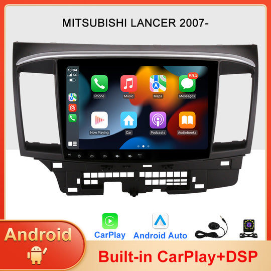 Android 12 Carplay Car Radio for Galant Fortis 2007- Multimedia Video Player 2 Din GPS IPS 4G Stereo DVD