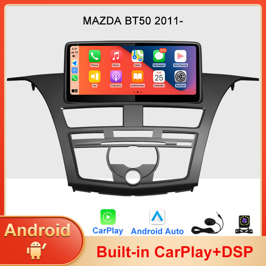 10.25 Inch Android 13 For MAZDA BT50 2011-  Car Radio Navigation GPS No 2din Autoradio DSP BT Multimedia Video 4G LTE WIFI RDS