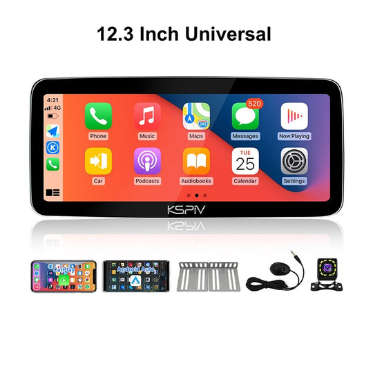 Android 12.3 Universal Car Radio Multimedia GPS Navigation With Bluetooth /GPS/DSP