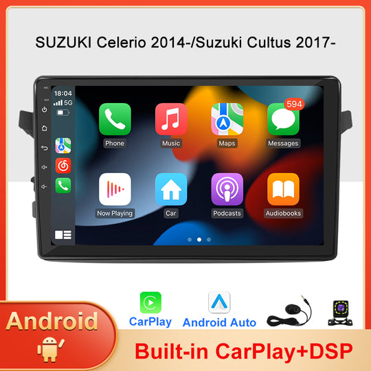 For SUZUKI Celerio 2014-/Suzuki Cultus 2017- Android Car Radio Multimedia Player Navigation GPS Carplay Touch Screen