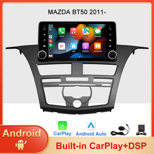 9 Inch Android 13 For MAZDA BT50 2011-  Car Radio Navigation GPS No 2din Autoradio DSP BT Multimedia Video 4G LTE WIFI RDS