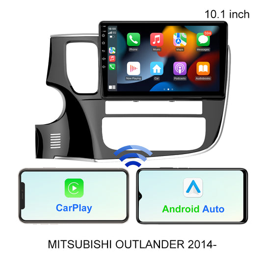 KSPIV 10.1 Inch Android 10 For Mitsubishi Outlander 2014 Car Radio Player Stereo Multimedia AHD Video Navigation GPS 4G