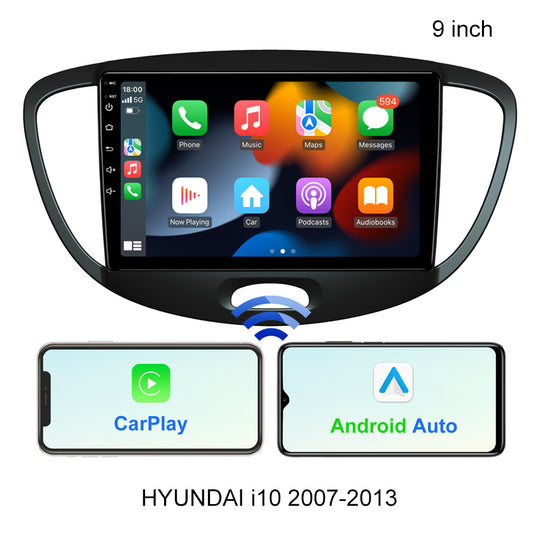 Android 10 for Hyuadai i10 2007-2013 9inch video Player Car Radio Multimedia GPS Navigation Stereo Head Unit WIFI IPS screen