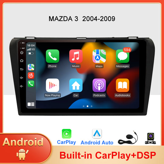 Car Radio For MAZDA 6 / ATENZA 2013- Wireless Carplay Android Auto Stereo Multimedia Player WiFi 4G 2 Din