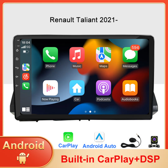 Car Radio ForRenault Taliant / Sandero / Dacia Logan / Stepway 2021- 2Din Android Octa Core Car Stereo GPS Navigation Player Multimedia Android Auto Carplay