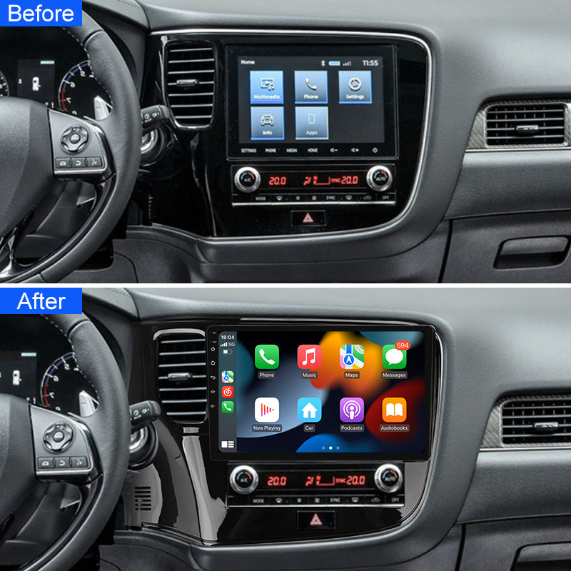 2 Din Android Car Radio For Mitsubishi Outlander 2020 Multimedia Player GPS Navigation Carplay Autoradio Stereo Head Unit