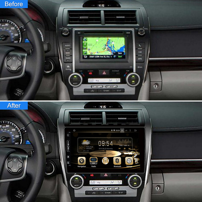 Android 10inch Car Multimedia Player For TOYOTA CAMRY European American / Middle East 2012- Carplay Android Auto Radio Car Radio 4G Navigation GPS RDS DSP