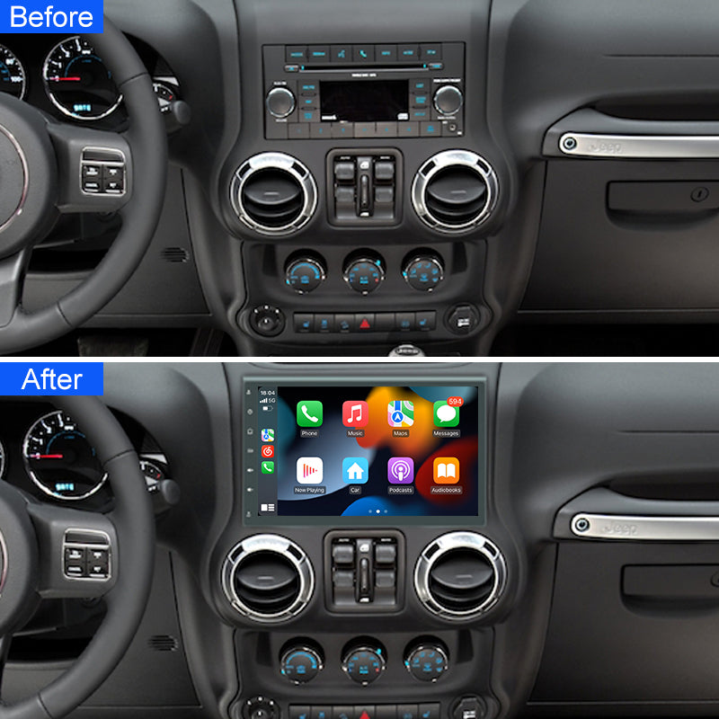 Car Radio 2Din Android for Jeep Wrangler 2011-2014 Car Stereo  GPS Navigation Autoradio Multimedia Player Audio Auto