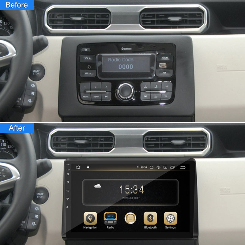 9 inch Car Radio Video Multimedia Player for Renault Duster /Dacia Duster 2018- Android 13 GPS Navigation Carplay 360 Camera RDS