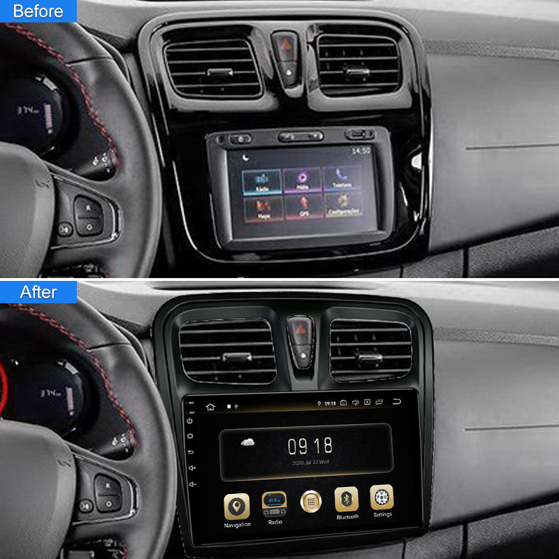 Android Car Radio Multimedia Player for For Vehicle Brands/Model Renault 2 Din GPS Carplay Stereo DVD Head Unit