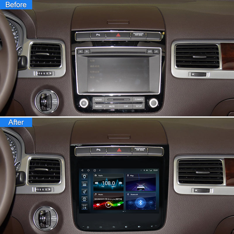8.4' Android  GPS Car Radio Multimedia For VW TOUAREG 2016-  CarPlay AUTO Navi Player Audio DSP 4G USB