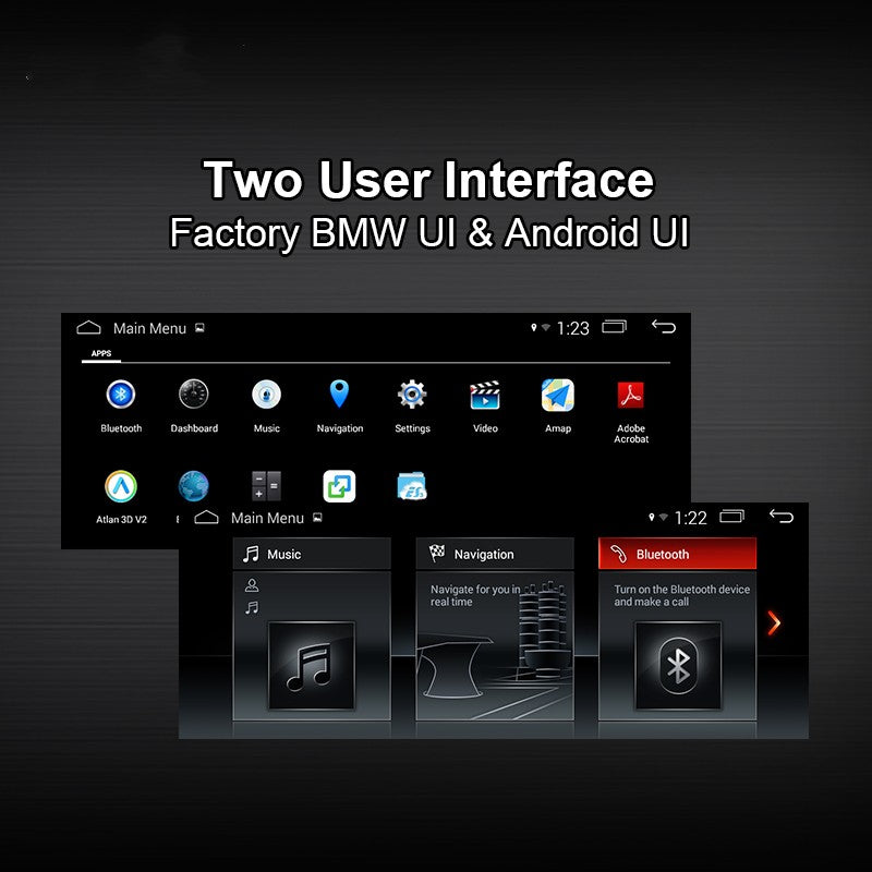 Android Car Radio Stereo for BMW X1 X3 X4 X5 X6 F48 F25 F26 F15 NBT System Car Multimedia Player Center Bluetooth GPS Navigation