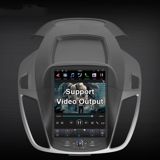 2023 Plej nova Tesla Stila Aŭta Radio por Ford Kuga Escape 2013-2018 Android11 ​​Aŭta Plurmedia Ludilo Navigado GPS Stereo Ĉefunuo 