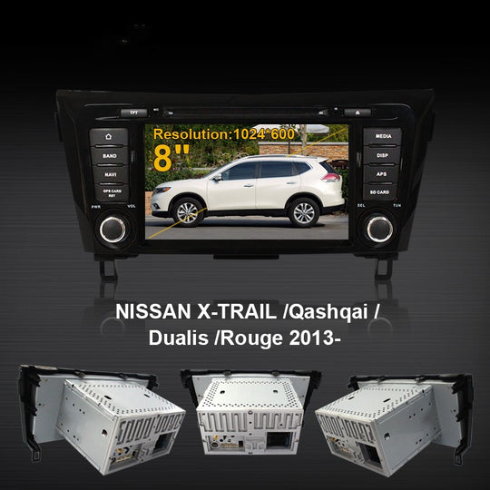 Android Car Radio for Nissan X-TRAIL/Qashqai/Dualis/Rouge 2013- GPS Navigation Multimedia Video Player Carplay Head Unit