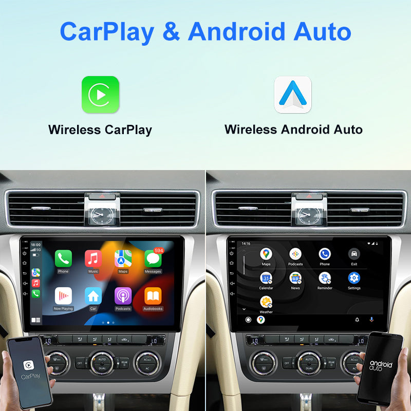 For VW B7 2010-2015 Car Radio Carplay  Multimedia Android 13 Auto Qualcomm GPS Stereo Video Player 2din