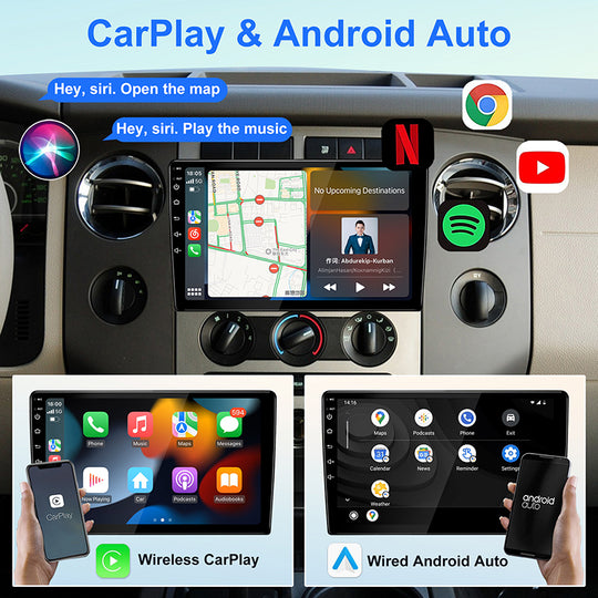 Android 9 Cola Universala Aŭta Sterea Radio 2Din Plurmedia Videoludilo Enkonstruita Carplay &amp; Android Aŭtomata / WIFI / GPS