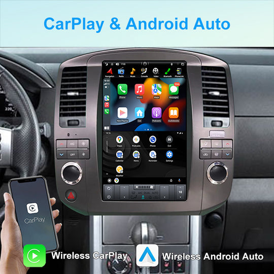 KSPIV 12.1" Android Tesla Style Car Multimedia Video For Nissan Pathfinder 2008-2015 GPS Navigation 4G 1Din Carplay Auto Stereo Unit
