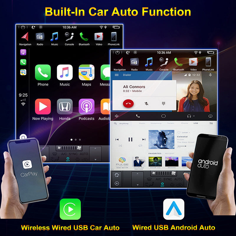 Android Tesla Stila Ekrano Aŭta Multimedia Stereo Por HYUNDAI VERACRUZ / IX55 2006- Tuŝpanelo, Enkonstruita CarPlay Android Aŭtomata + Voĉa Kontrolo