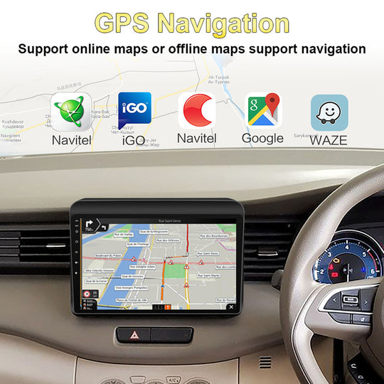 9 Inch Android Car Stereo For SUZUKI Ertiga 2018- Multimedia Player Navigation GPS Wireless Carplay Auto Radio Headunit