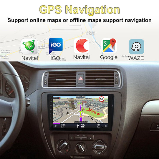 2 din Android For Volkswagen VW Polo Jetta Skoda Octavia Golf B6 V6 V7 Touran Car Radio Multimedia Player Carplay Auto GPS Navigation