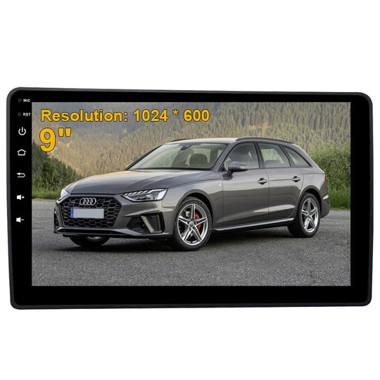Android 9Inch Car Multimedia Radio Stereo IPS Screen Video Player for Audi A4 B6 B7 S4 RS4 SEAT Exeo 2002-2008 GPS Navigation