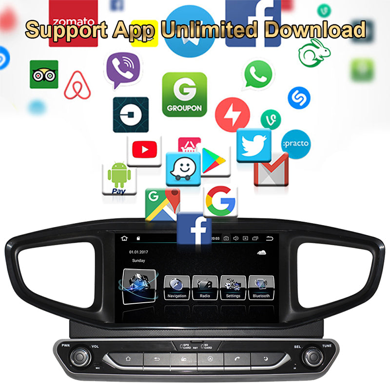 Android Car Radio For HYUNDAI IONIQ 2016- /Ioniq Hybrid RHD Audio Video GPS Navigation Blutooth Head Unit