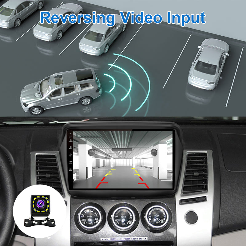 2 Din Android  Car Radio For MITSUBISHI PAJERO SPORT / Montero / Mitsubishi Nativa Sport / Mitsubishi Pajero Dakar 2008- Multimedia Player Carplay Stereo DVD GPS