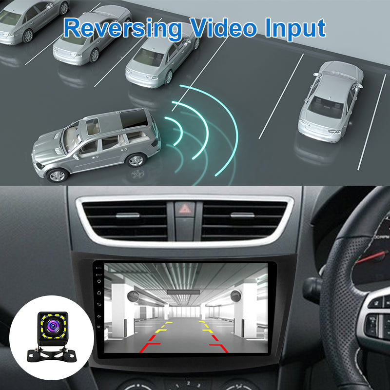 CarPlay 2DIN Android Car Radio Stereo GPS Multimedia Player For SUZUKI SWIFT   2012-  Auto Head Unit WIFI BT RDS