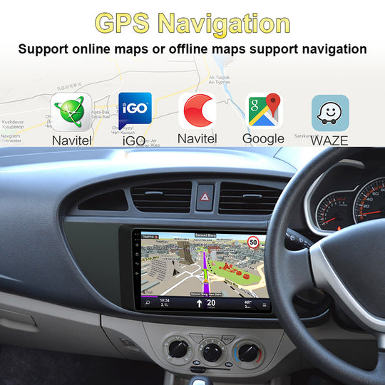 Android 13 For Suzuki Alto K10 2014- RHD  Car Radio Stereo Multimedia Video Player Navigation GPS Wireless Carplay RDS DSP Auto