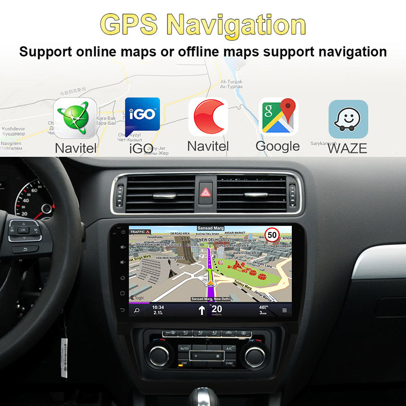 Android 13 2Din Car Radio For VW SAGITAR 2013-/2015-Multimedia Player Carplay stereo DVD Head unit