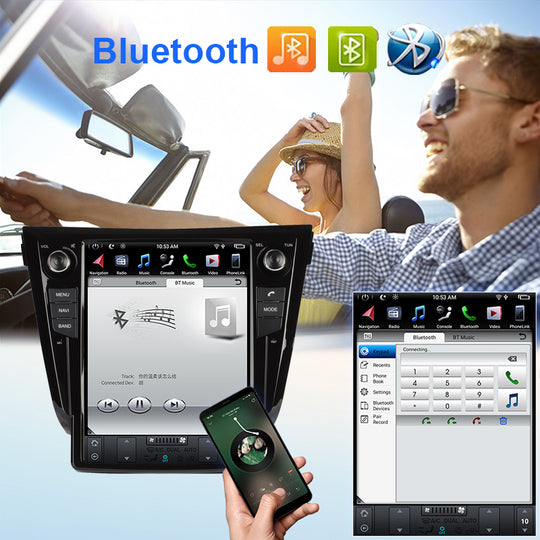 KSPIV 12.1 Inch Android Car Multimedia Video Player For NISSAN X-TRAIL/Qashqai 2013- Support Split Screen Auto Wireless Carplay WIFI