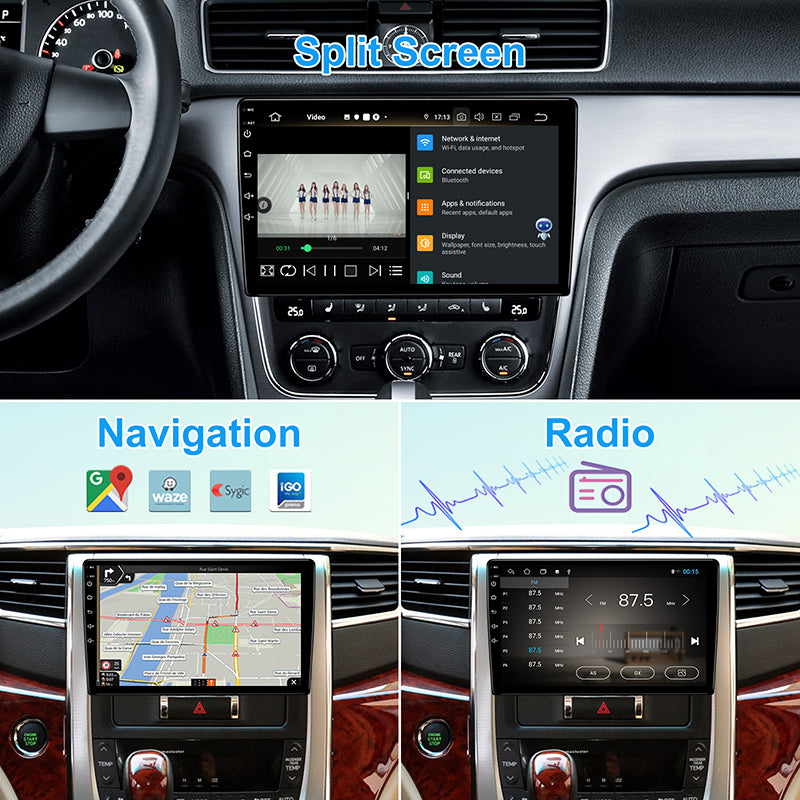 Android13 Universal Car Radio 10.1 inch Carplay Carplay Android Auto 32G Car Radio Multimedia Stereo