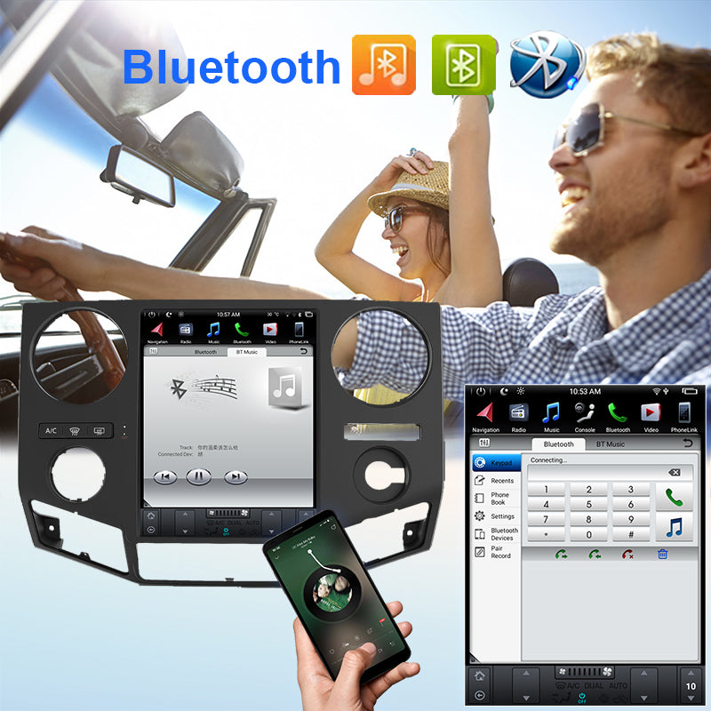 KSPIV Android 12.1" Tesla Style Screen Autoradio For Ford F250 F350 2008-2016 GPS Carplay Car Multimedia Video Player Stereo Head Unit