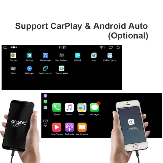 10.25 Cola Ekrano Android 9 Aŭta Radio Bluetooth Plurmedia Ludilo Stereo por Mercedes-Benz GLC 2016- NTG 5.0 GPS-Naviga Unuo