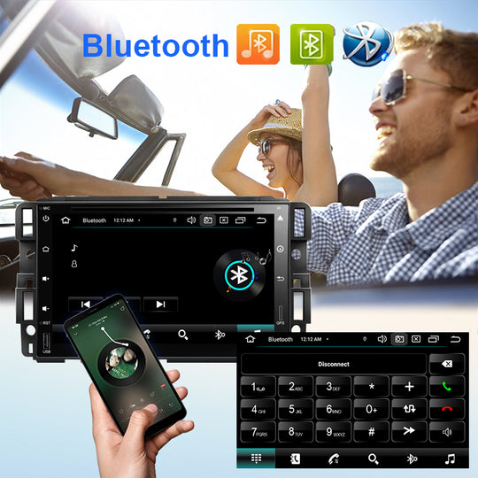 Android Car Multimedia Player Radio For GMC Yukon/GMC Tahoe/GMC Acadia/Chevrolet Tahoe/Chevy Tahoe/Buick Enclave 2007-2012 2Din Automotivo GPS Navigation