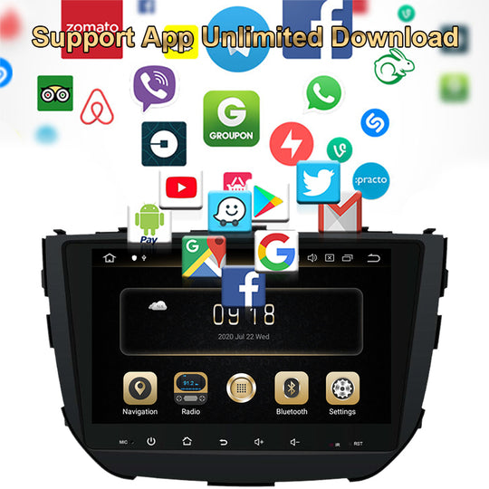 Android Car Radio For Suzuki Brezza 2016- GPS Navigation Auto Carplay Multimedia Player Headunit