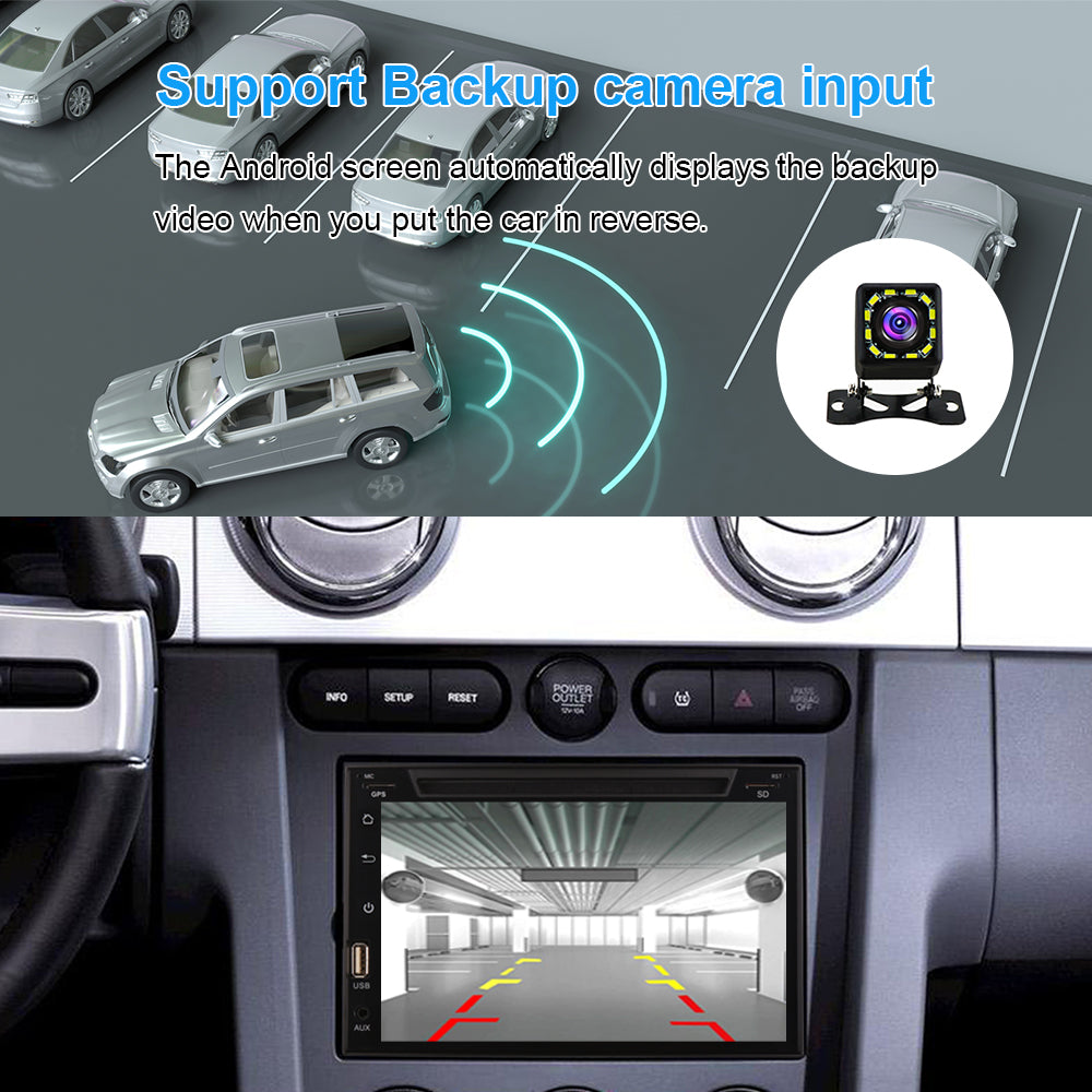 7" Android Car Video Player Radio GPS Navigation For Ford Fusion Explorer 500 F150 Focus Edge Expedition 2006-2009 Auto Stereo CarPlay