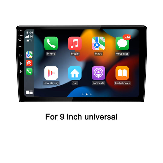 Android 9 Inch Universal Car Stereo Radio 2Din Multimedia Video Player Built-in Carplay & Android Auto / WIFI / GPS