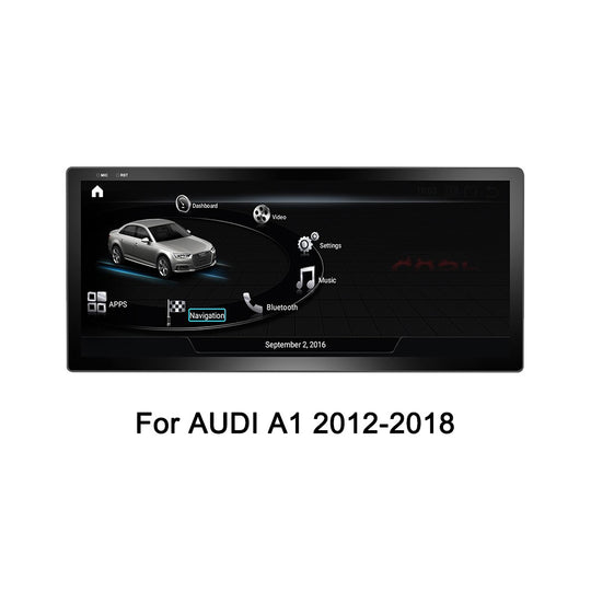 10.25 Inch Android Multimedia Player For AUDI A1 2012-2018 Car Accessories Touch Screen Carplay Monitors Stereo Speacker Radio