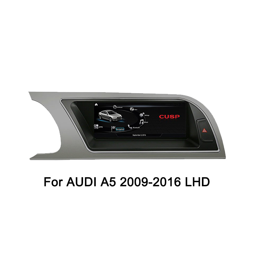 Android 8.8" Car Radio Player HD For AUDI A5 2009-2016 LHD Multimedia Video Carplay GPS Navigation DVD WIFI 4G LTE