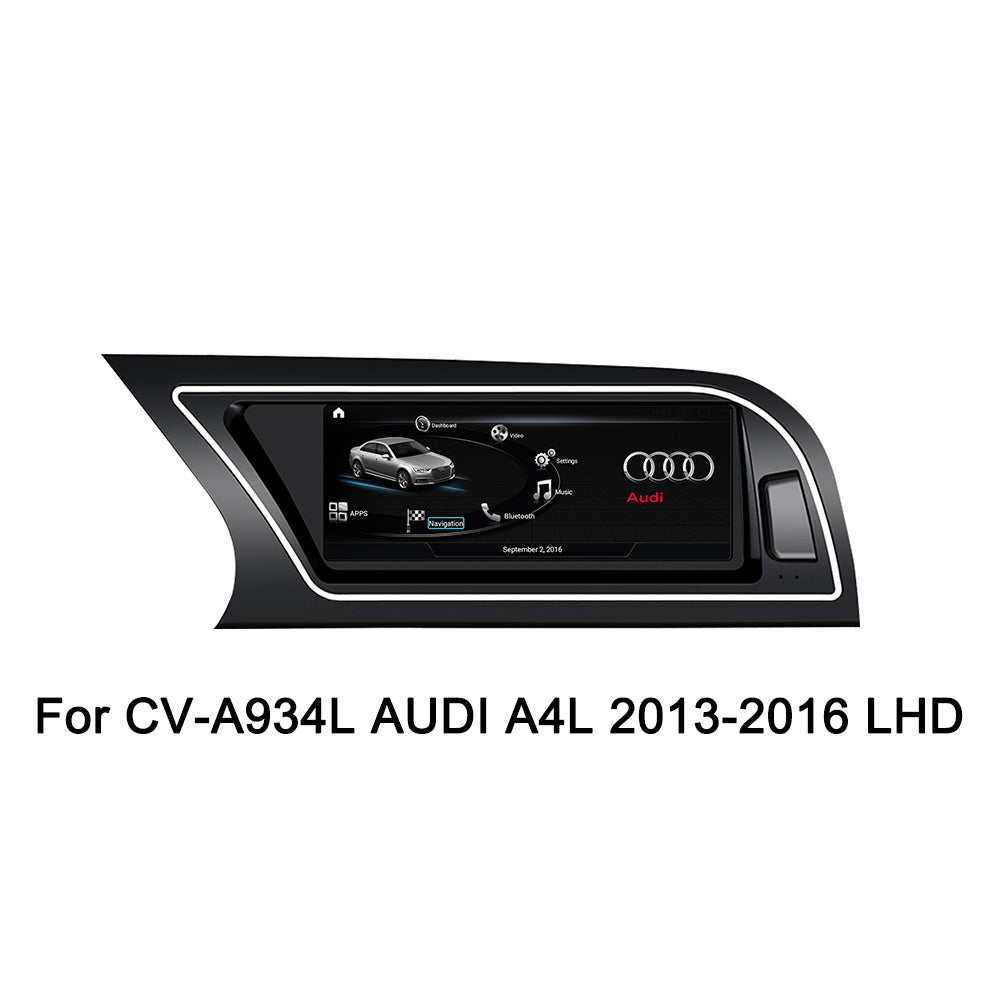 Android Car Multimedia Player 8.8 Inch For AUDI A4L 2013-2016 LHD Auto Monitors Stereo Radio Carplay Touch Screen GPS Navigation