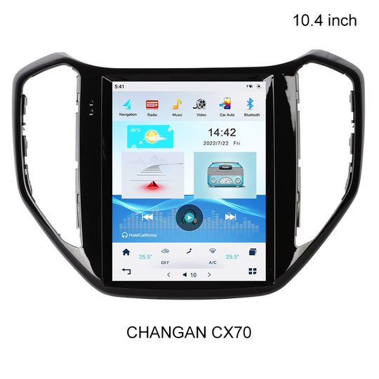 KSPIV Android Tesla Radio Car GPS Navigation For CHANGAN CX70 Auto Stereo Head Unit Multimedia Player