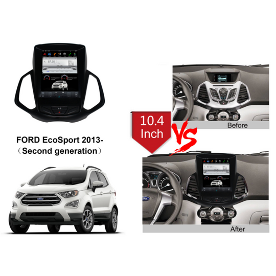 KSPIV Car Radio Multimedia Player For Ford EcoSport 2013 2014 2015 2016 2017 GPS Navigation Carplay Android auto