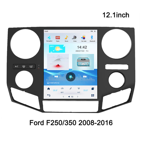 KSPIV Android 12.1" Tesla Style Screen Autoradio For Ford F250 F350 2008-2016 GPS Carplay Car Multimedia Video Player Stereo Head Unit